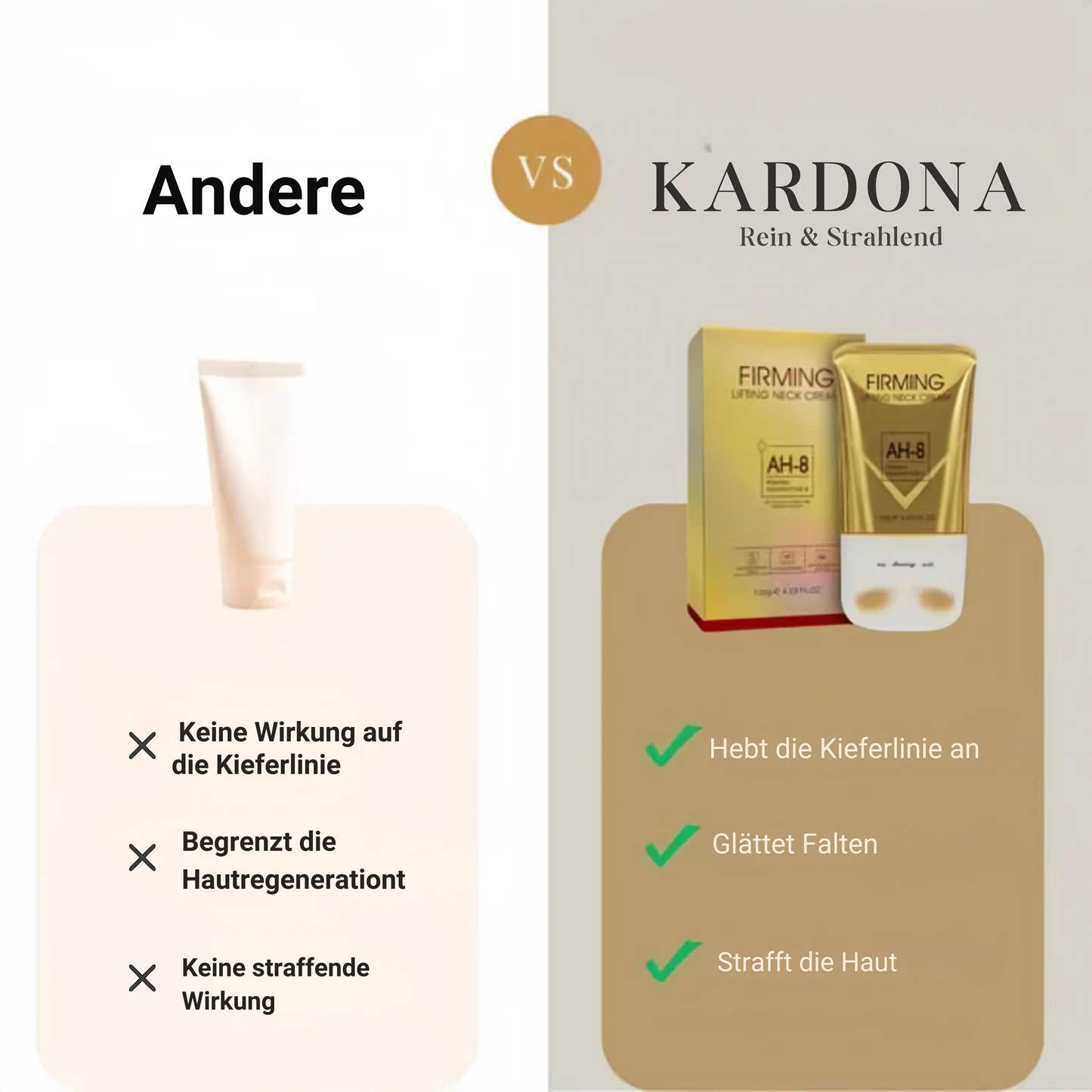 Firming – Straffende Creme für den Hals