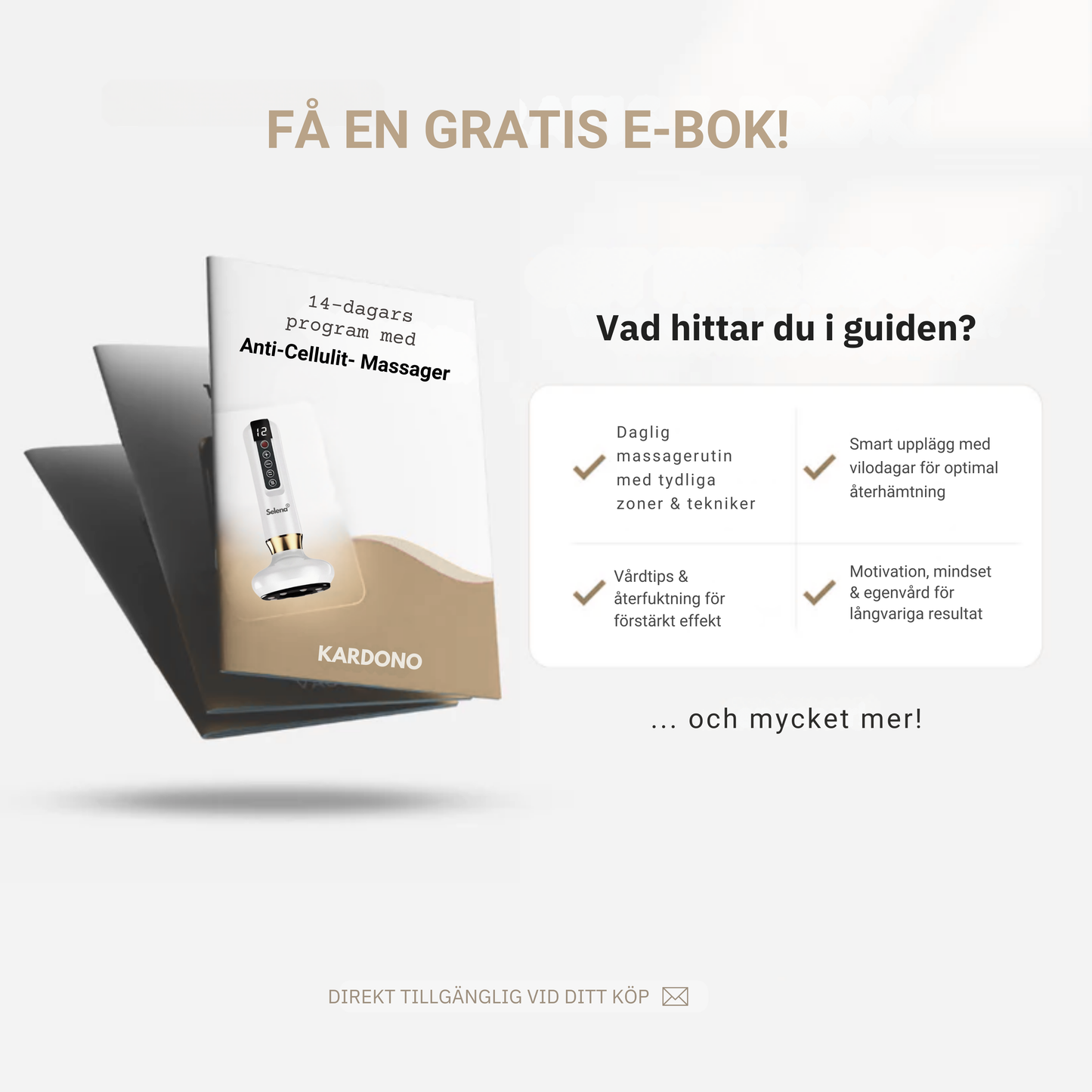 Selena® – Anti-Cellulit-Massager för slät hud